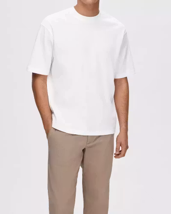 Oscar T-shirt loose vit