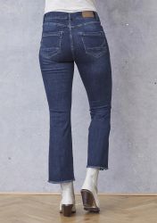 Como flare jeans dark denim