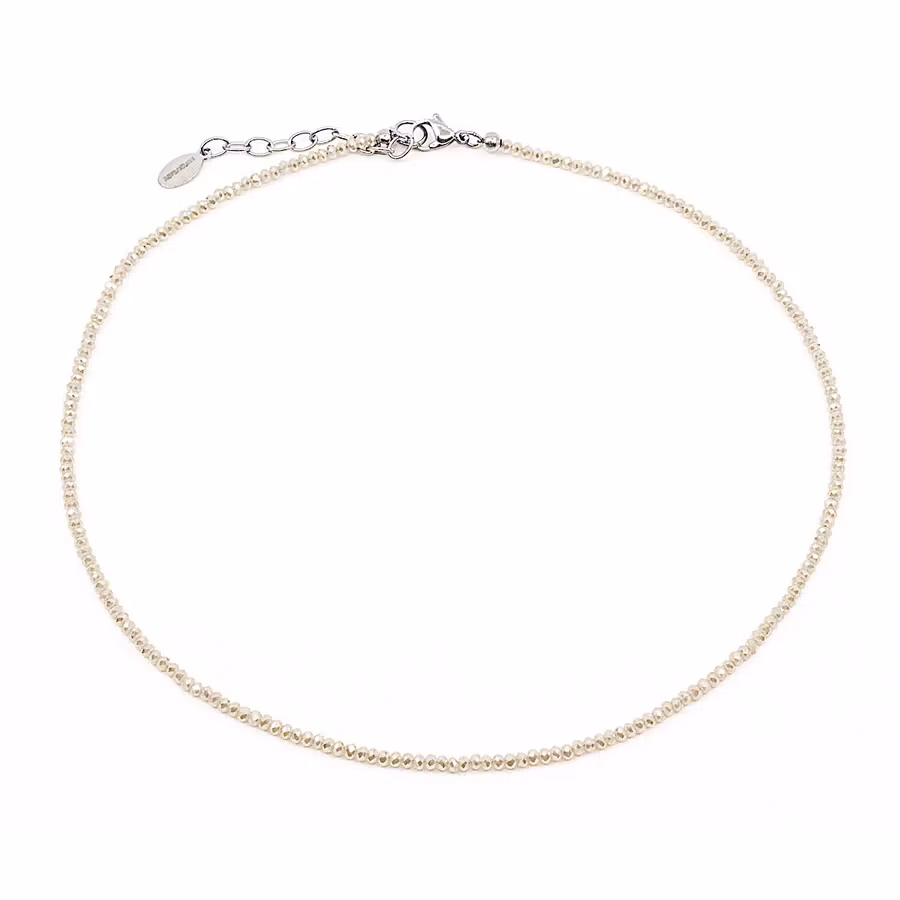 Sparkling halsband 40cm sand