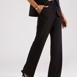 Chana bootcut pant svart