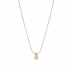 Mini drop halsband guld