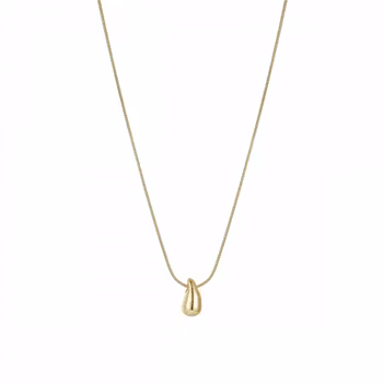 Mini drop halsband guld