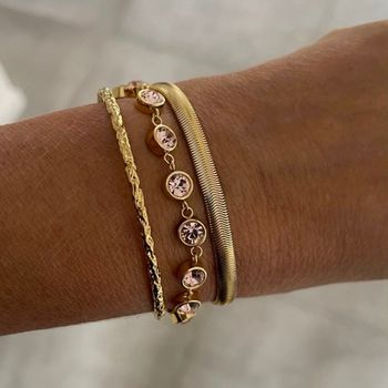 Cabo armband guld