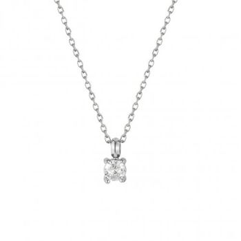 Ice halsband silver