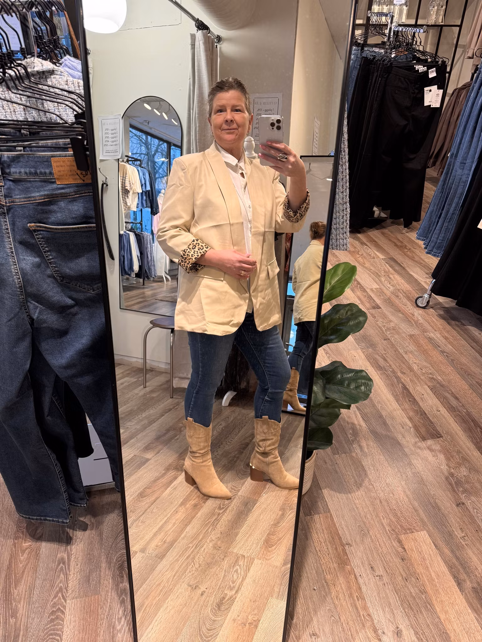 Toxik knappjeans mörkblå