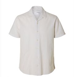 Sun skjorta pure cashmere randig