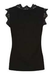 Dee lace top svart