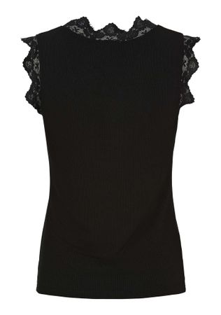 Dee lace top svart