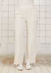 Pearl pant linne/viskos sand