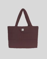 Sasja icon shopper vinröd