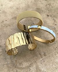 Capri armband blå/guld