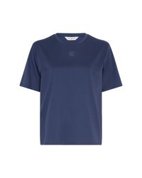 Melea icon t-shirt blå