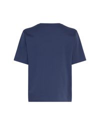 Melea icon t-shirt blå