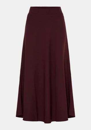 Josia kjol vinröd
