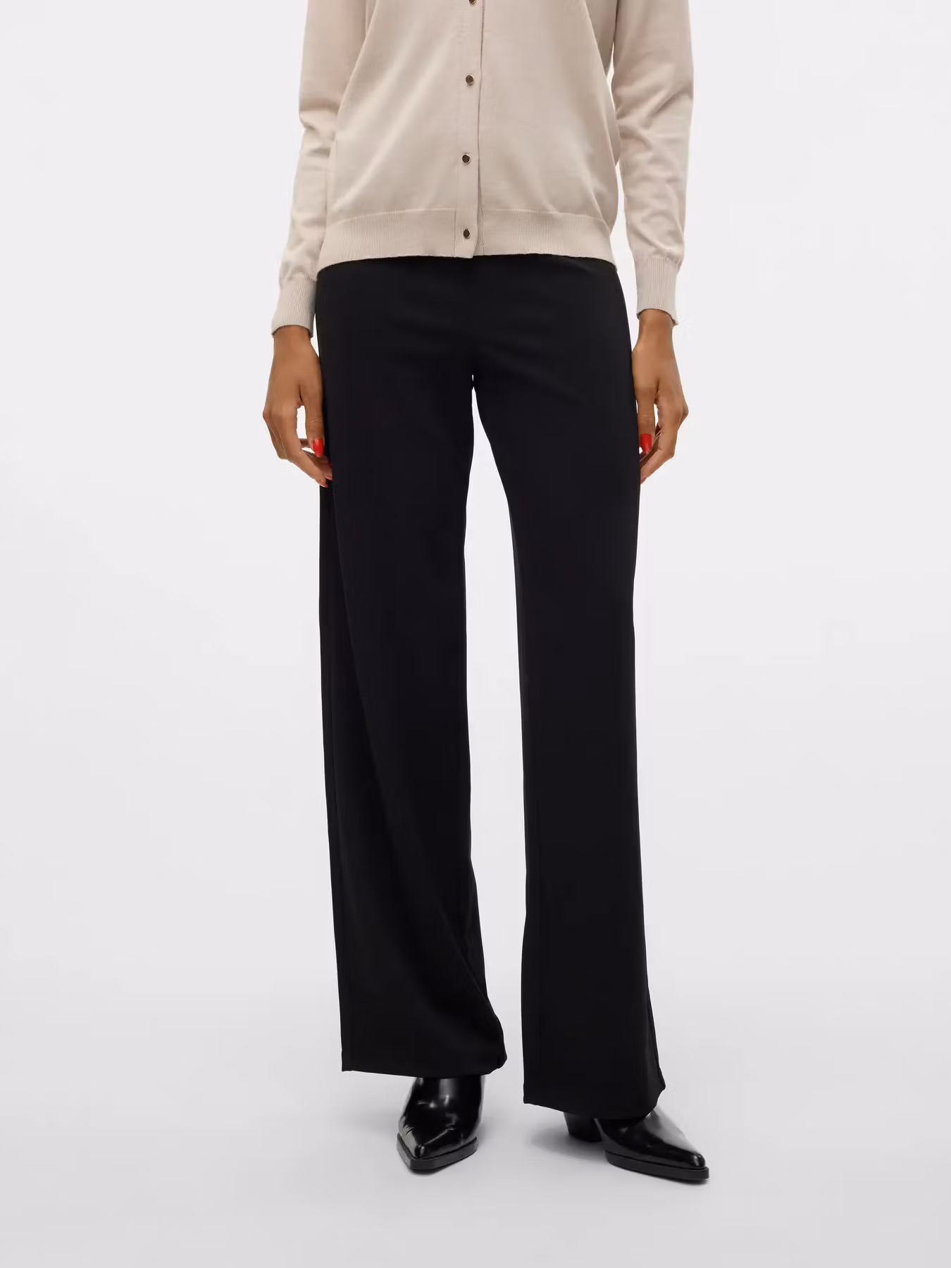 Zamira vid byxa svart