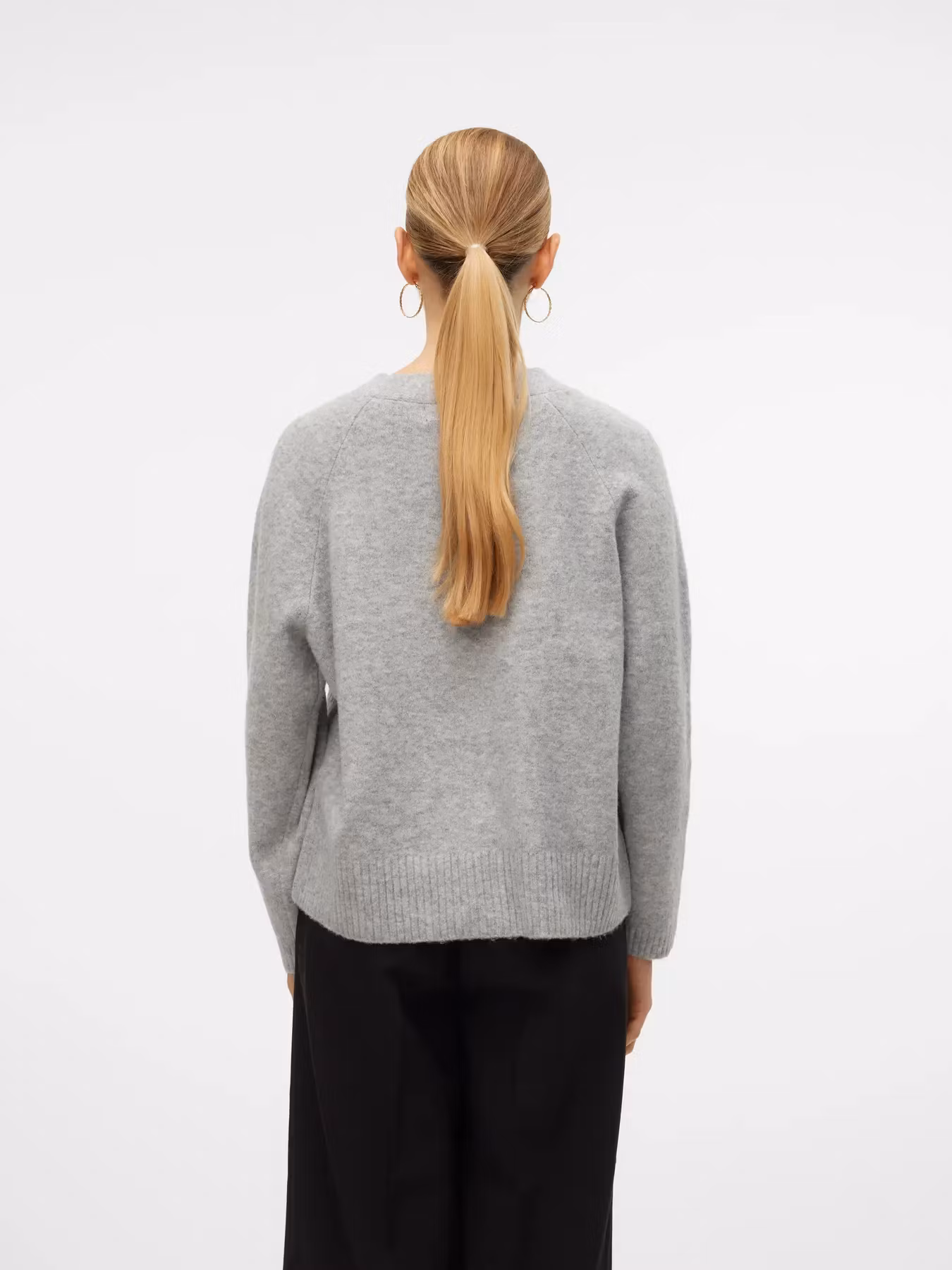 Boom kofta ljusgrå melange