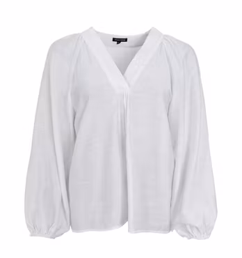 Luisa blus vit