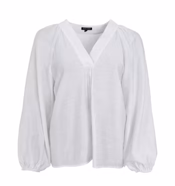 Luisa blus vit