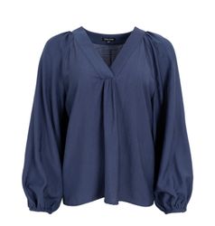 Luisa blus marinblå