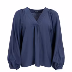 Luisa blus marinblå