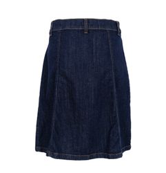 Russel wrap jeanskjol mörk