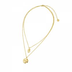 Kaia duo halsband guld