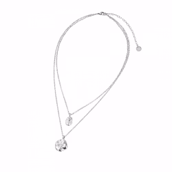 Kaia duo halsband silver
