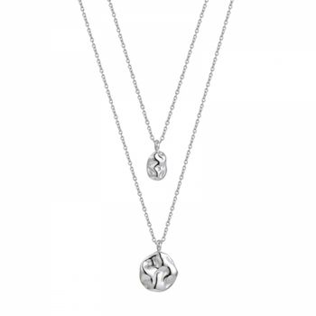 Kaia duo halsband silver