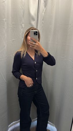 Bekka cardigan marin