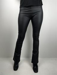 Leggings bootcut vaxade svarta