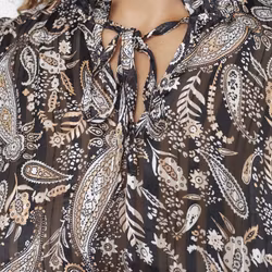 Elza blus paisly