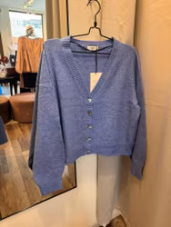 Superlife cardigan blå