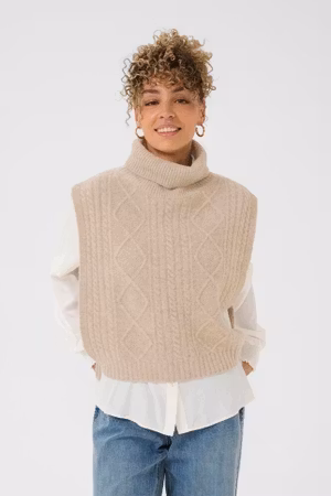 Frina slipover beige