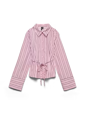 Siena randig skjorta rosa