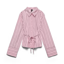 Siena randig skjorta rosa