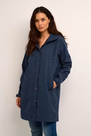 Alia softshell jacka marinblå