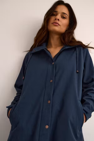 Alia softshell jacka marinblå