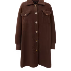 Dutton fleece jacka brun