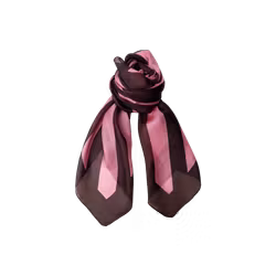 Nalira silk scarf rosa