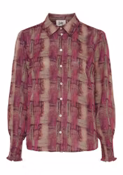 Vibse skjorta cerise flow