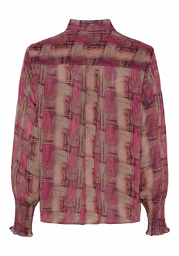 Vibse skjorta cerise flow
