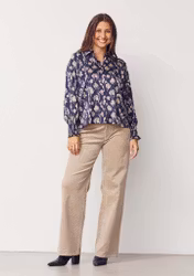 Melba skjortblus blue mood