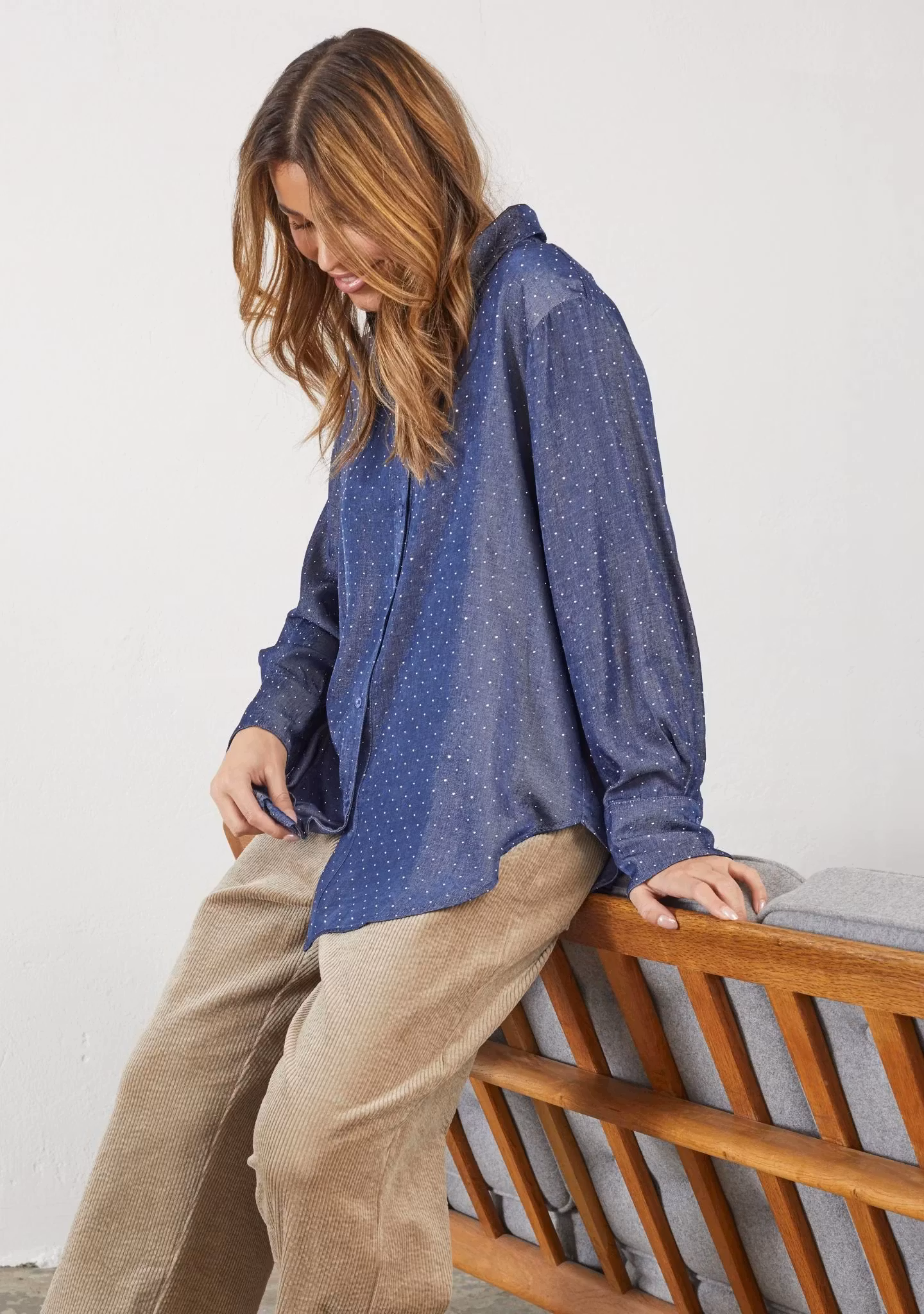 Kate skjorta blue shine