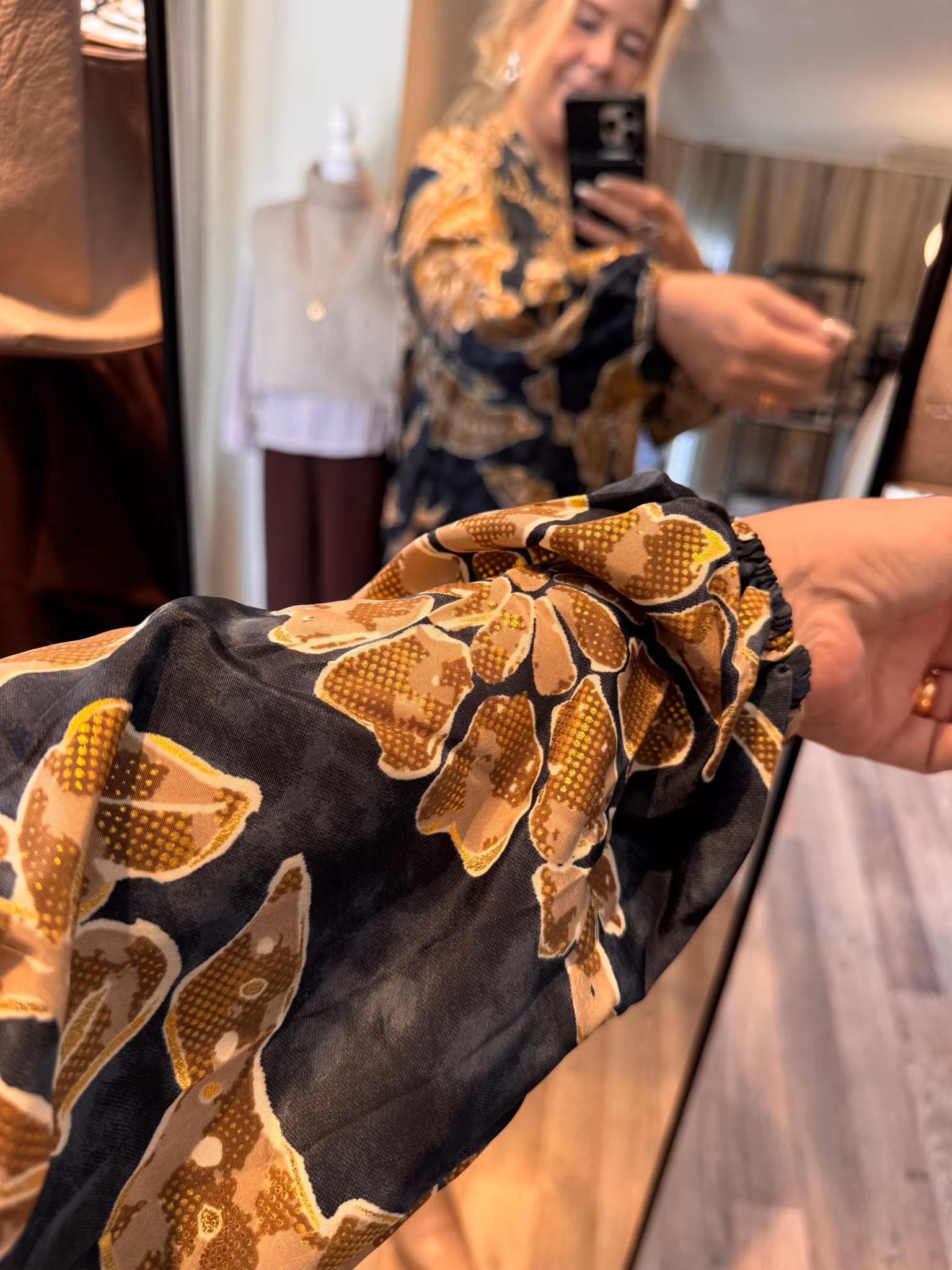 Luna blus lily bronze