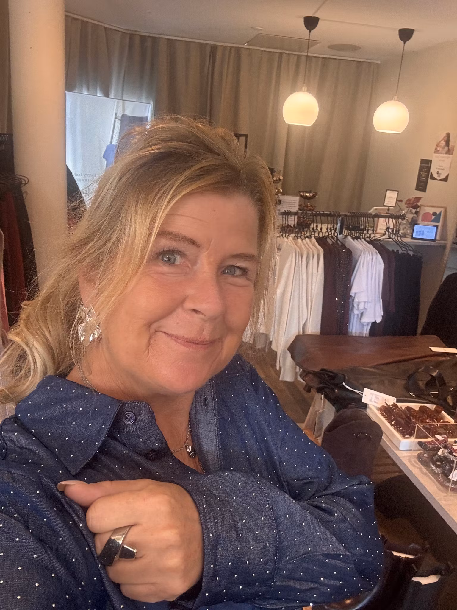 Kate skjorta blue shine