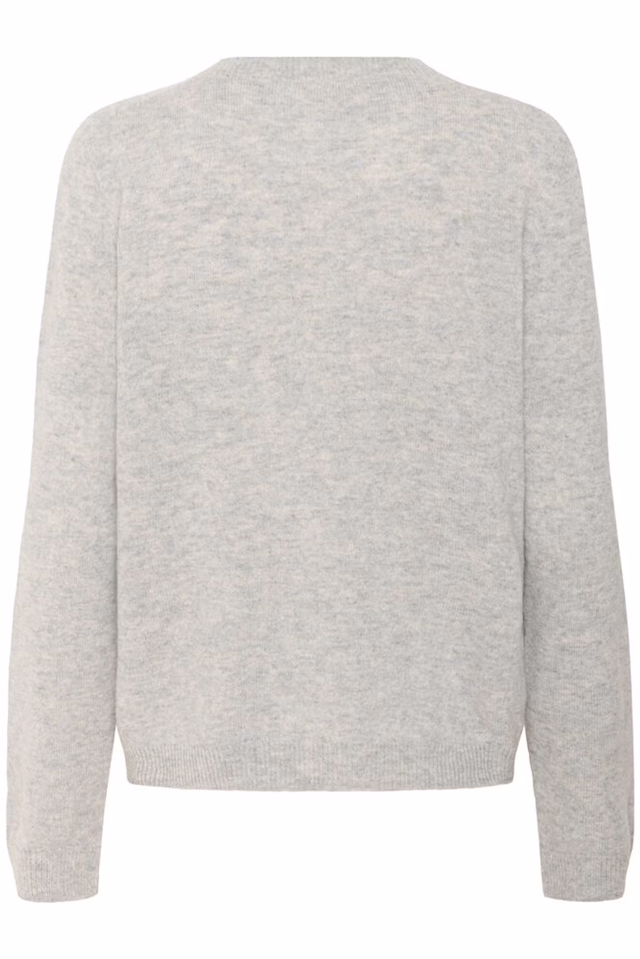 Mela ulltröja ljusgrå melange