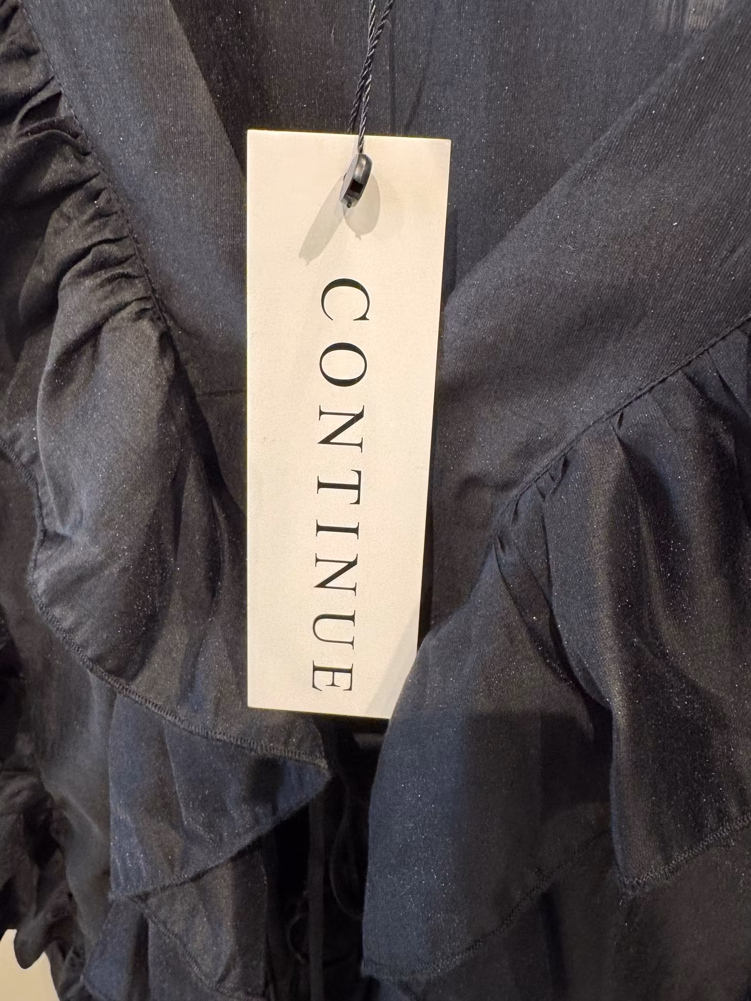 Citta volangblus svart