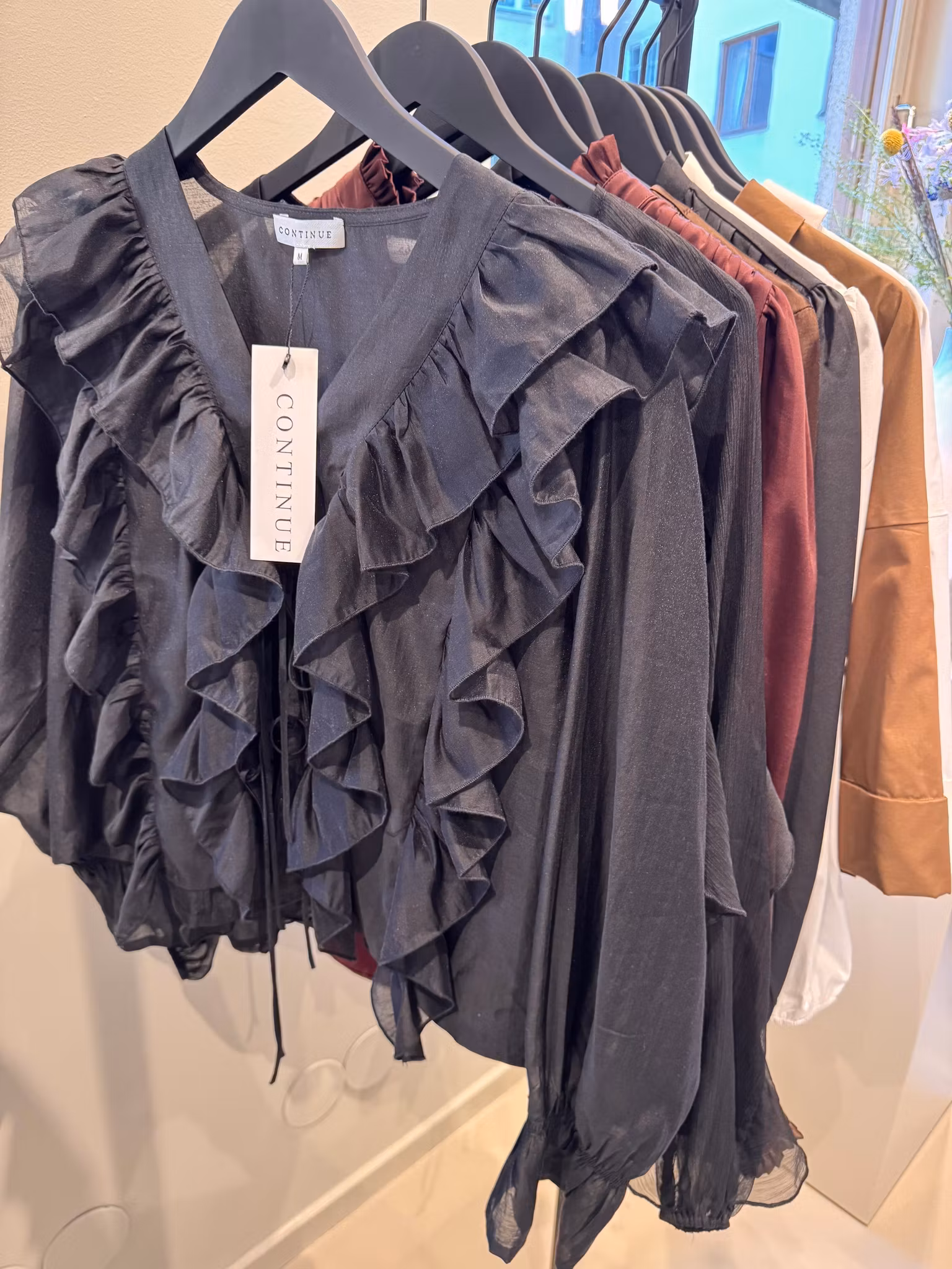 Citta volangblus svart