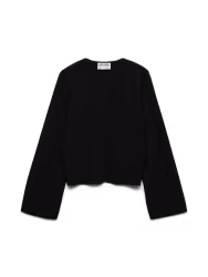 Hanna v-neck cardigan svart