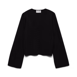 Hanna v-neck cardigan svart